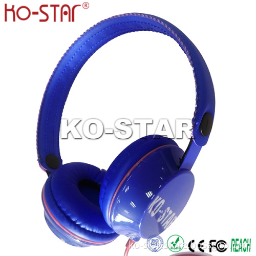 Colorful Fashionable Pravite Label Wired DJ Headphones for Girls